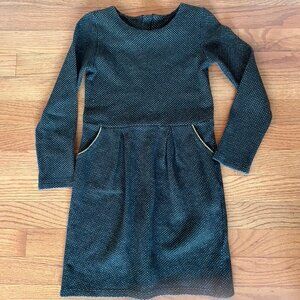 H&M Black and Gold dress, size 6-8